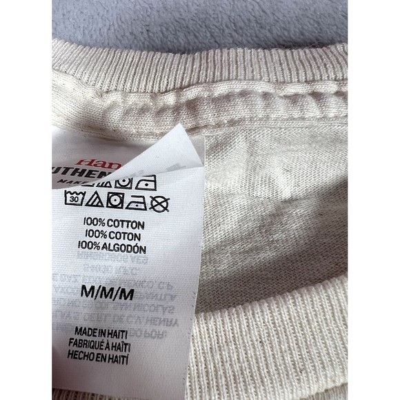 Hanes T Shirt Adult M Medium Cropped Surf Rodeo 2022 Ventura California Concert - Picture 4 of 7